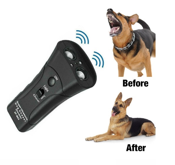 Ultrasonic Dog Aggressive  Flashlight
