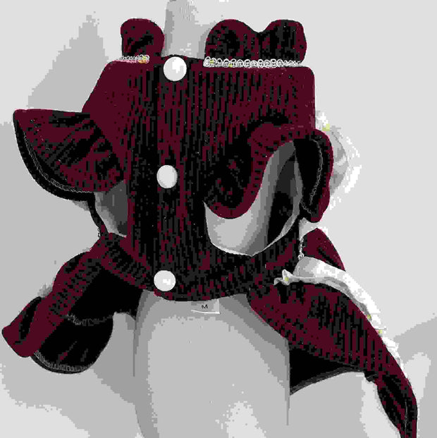 Handmade Custom Pet Clothing Retro Style