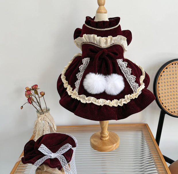 Handmade Custom Pet Clothing Retro Style